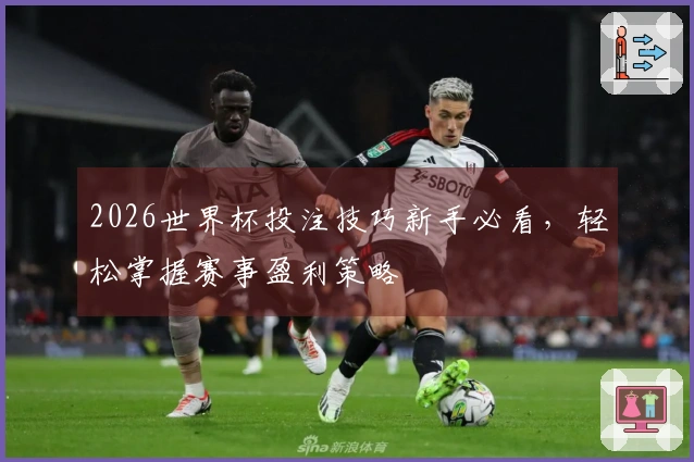 2026世界杯投注技巧新手必看，轻松掌握赛事盈利策略