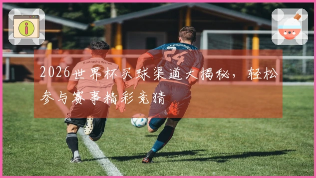 2026世界杯买球渠道大揭秘，轻松参与赛事精彩竞猜